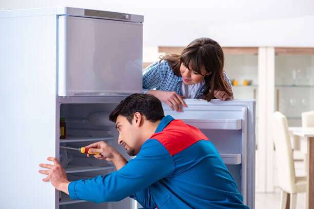 Double door fridge